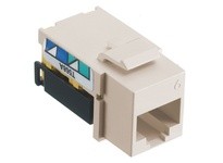 Hubbell Wiring NSJ6LA25 JACK NSJ CAT6 8POS UNI A/B LA 25PK