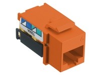 Hubbell Wiring NSJ6OR JACK NSJ CAT6 8 POS UNI A/B OR