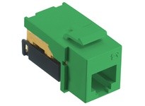 Hubbell Wiring NSJUGN JACK NSJ 6POS USOC GN