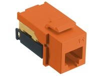 Hubbell Wiring NSJUOR JACK NSJ 6POS USOC OR