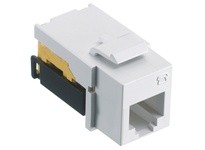 Hubbell Wiring NSJUW JACK NSJ 6POS USOC WH