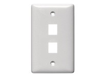 Hubbell Wiring NSP12W PLATE WALLLABEL-LESS1-G2-PORTWH | High-Quality Wall Plate