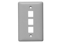 Hubbell Wiring NSP13GY PLATE WALLLABEL-LESS1-G3-PORTGY | Quality Industrial Supplies