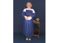 MCR O63S4 6 mil Blue Vinyl Apron Sewn Edge 35 X 45 | Durable Protection