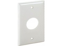 Orbit OP737-W 1-G WALL PLATE - PUSH BUTTON WHITE | YarinInd