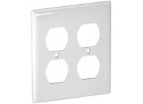 Orbit OP82-I 2-G WALL PLATE - DUPLEX IVORY | High-Quality Industrial Supplies
