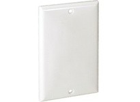 Orbit OPM13-W MIDI 1-G WALL PLATE - BLANK WHITE
