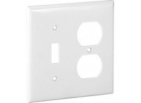 Orbit OPM18-W MIDI 2-G WALL PLATE - SW/DPLX WHITE