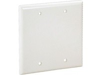 Orbit OPM23-I MIDI 2-G WALL PLATE - BLANK IVORY