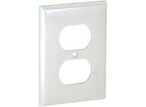 Orbit OPM8-I MIDI 1-G WALL PLATE - DUPLEX IVORY