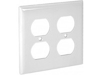 Orbit OPM82-I MIDI 2-G WALL PLATE - DUPLEX IVORY | High-Quality Industrial Supplies