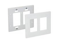Orbit OPS262-W 2-G SCREWLESS WALL PLATE - WHITE | YarinInd