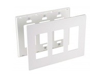Orbit OPS263-A 3-G WALL PLATE - SWITCH ALMOND