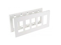 Orbit OPS265-W 5-G WALL PLATE - SWITCH WHITE | YarinInd