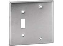 Orbit OS113 2-G STAINLESS COVER - 1 SWITCH/BLANK