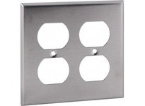 Orbit OS82 2-G Stainless Cover - Duplex Receptacle | Durable & Reliable