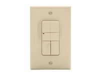 Cooper Eaton OSP10D-V OccSen Dual PIR SP/3W 120/277V Grd Ivory