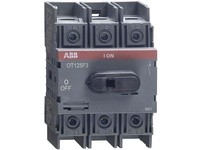 ABB OT125F3 Non-Fusible Disconnect Switch 3 Pole 125A | DIN Rail Mount