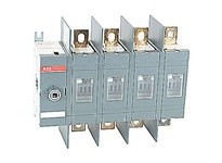 ABB OT200U04 Non-Fusible Disconnect Switch 4 Pole 200A Panel Mount