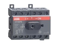 ABB OT40F6 Non-Fusible Disconnect Switch 6 Pole 40A Din Rail/Panel Mount