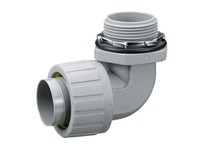 Hubbell Wiring P1009NGY 90 MALE L/T CONN 1 NM GY | YarinInd