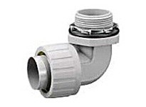 Hubbell Wiring P1259NBK 90 MALE L/T CONN 1 1/4 NM BK