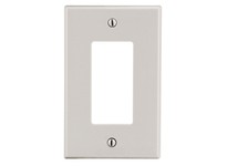 Hubbell Wiring P26LA Wallplate 1 Gang 1 Decorator Light Almond