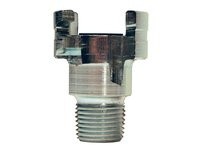 Dixon P4M4 Dual-Lock P-Series Thor Interchange Male Thread Plug | YarinInd