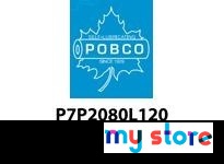 Pobco P7P2080L120 Lube Filled UHMW CHAIN GUIDE PROFILE 7 = 1/2"T 2"W 1/4" GD 1 7/16" GW 9/16" RW .130 RH X 10' LENGTHS