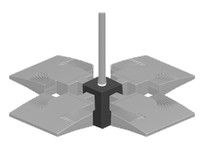 RAB PAD4 Pendant 4X Adaptor 1/2 NPS Pendant NOT Provided Bronze | YarinInd