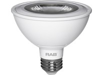 RAB PAR30S-11-827-40D-DIM PAR30S 11W 75EQ 800LM E26 CRI80 2700K Dim 40DEG