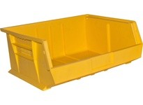 Durham PB30250-21 PLASTIC BIN 16W X 15L X 7H #21 YELLOW