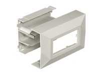 Hubbell Wiring PB3IND BASETRAK 1 GANG INLINE DEVICE BOX | Industrial Supplies