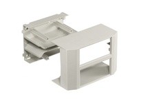 Hubbell Wiring PB3IND2G BASETRAK 2 GANG INLINE DEVICE BOX