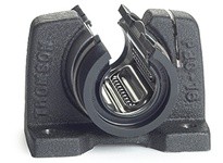Thomson Linear PBO12OPNSS Linear Bearing, Ball Bushing, Pillow Block, Precision Steel, 0.75 in, Open, Self-aligning, Adjustable,