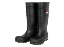 MCR PBP12011 16 PVC knee boot mens Plain Toe- black