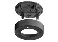 Hubbell Wiring PDB12LFBK POLYTRAK BOX ROUND BLK