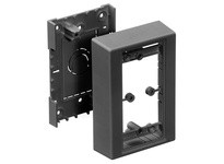 Hubbell Wiring PDB12LPBK POLYTRAK BOX 1-G 1.25"D LOW PRO BLK