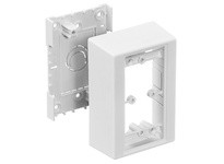 Hubbell Wiring PDB12SW POLYTRAK BOX 1-G 1.78"D STD | YarinInd