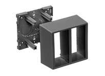 Hubbell Wiring PDB12TGDBK POLYTRAK BOX 2-G 2.44" DEEP BLK