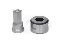 Edwards PDH25/32 25/32" Hex Punch & Die Set with Key-Way