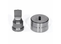 Edwards PDOB3/16X3/4 3/16x3/4 Oblong Punch & Die Set with Key-Way