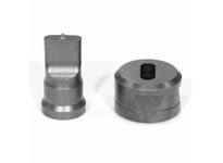 Edwards PDOB3/8X1 3/8x1 Oblong Punch & Die Set with Key-Way