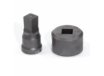 Edwards PDSQ19/32 19/32" Square Punch & Die Set with Key-Way