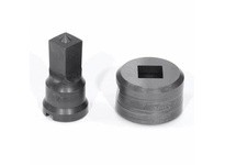 Edwards PDSQ5/8 5/8" Square Punch & Die Set with Key-Way