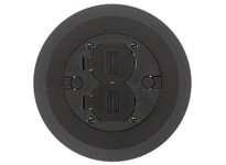 Hubbell Wiring PFBCBLA COVER/FLANGE ASSEM PFB SERIES BK | YarinInd