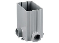 Hubbell Wiring PFBRG1 FLOOR BOX 1-G RECT PLASTIC