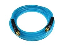 Coilhose PFE50504MT Flexeel Hose 5/16" ID x 50' 1/4" Swivel BSPT Transparent Blue