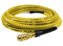 Coilhose PFE6100TYS15X Flexeel Hose 3/8" ID x 100' 1/4" Industrial QDs w/ SR Transparent Yellow