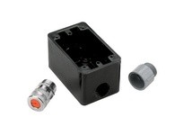 Hubbell Wiring PH6619 PHENOLIC FS BOX FOR TELE/TV